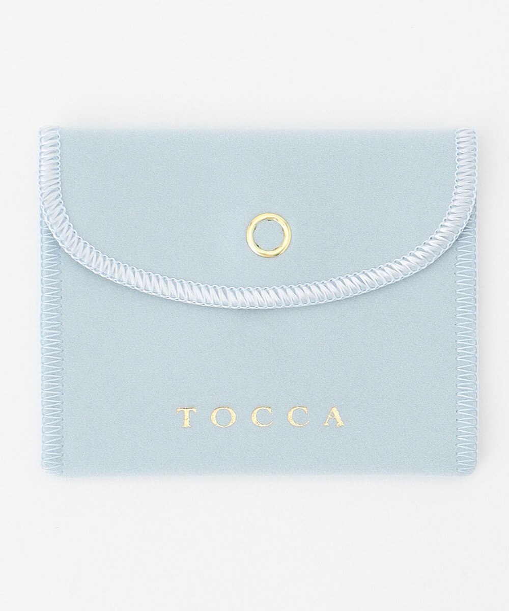 TOCCA 【WEB限定】FRILL DIAMOND PIERCED EARRINGS K10 ダイヤモンド ピアス 