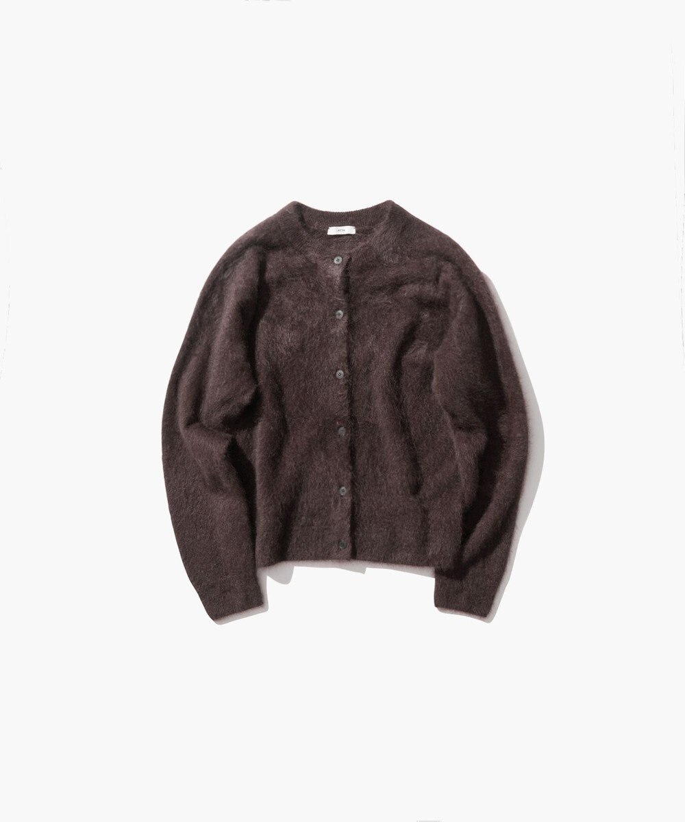 ATON ROYAL CASHMERE FUR | クルーネックカーディガン 