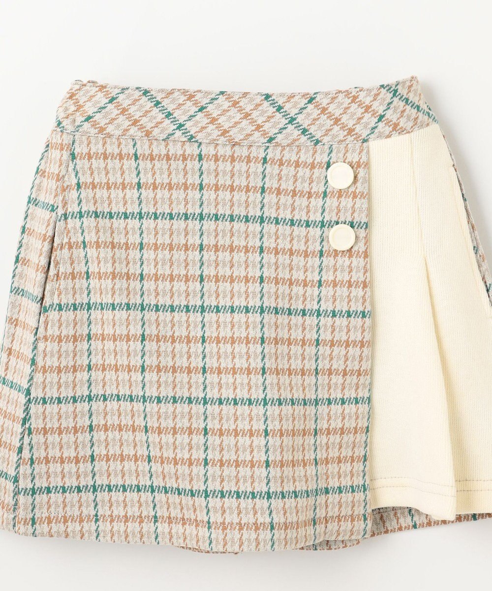 組曲 KIDS 【110-140㎝】チェック キュロット 