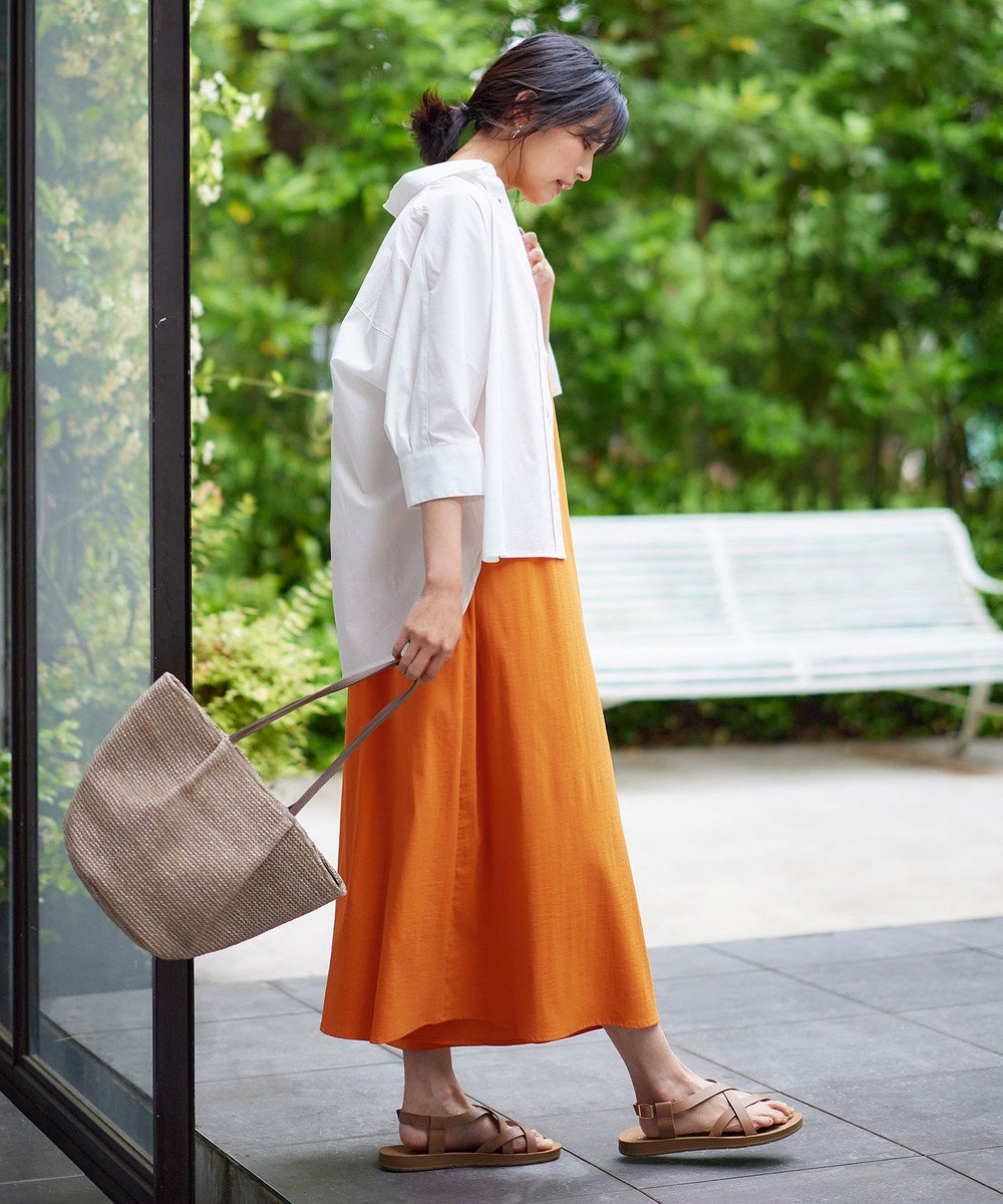 ANY 【UVケア/接触冷感/洗濯機可能】クールＵＶドルマンシャツ 