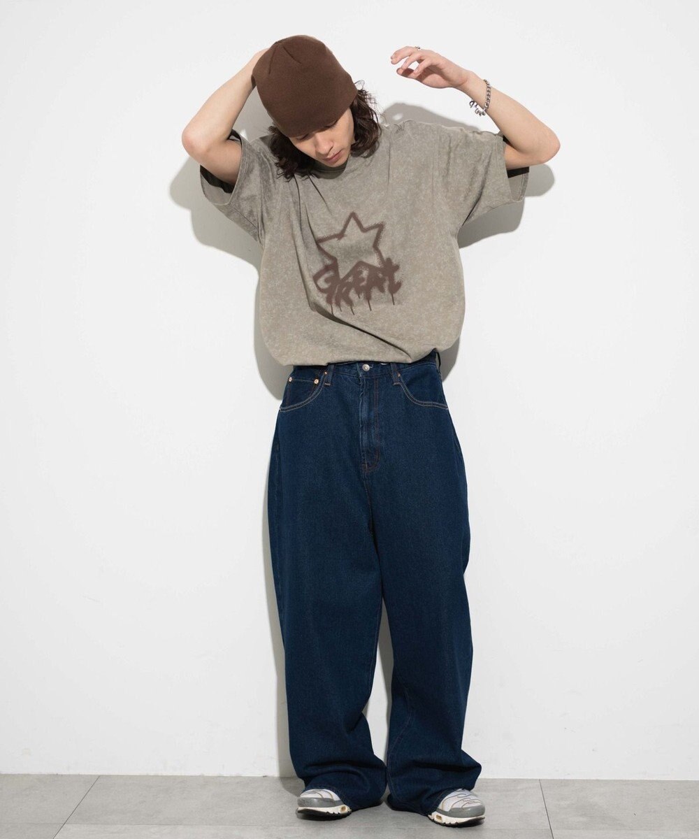 WEGO 【ユニセックス着用ITEM】スノーダイグラフィックT 