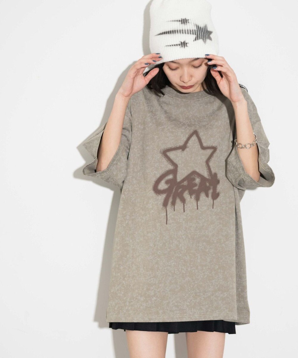 WEGO 【ユニセックス着用ITEM】スノーダイグラフィックT 