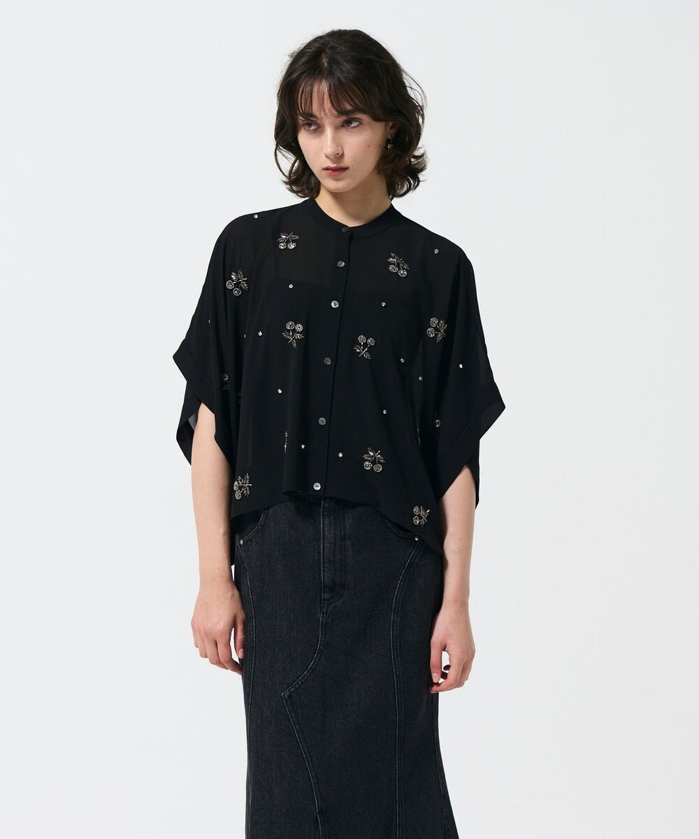 GRACE CONTINENTAL チェリーポンチョブラウス 