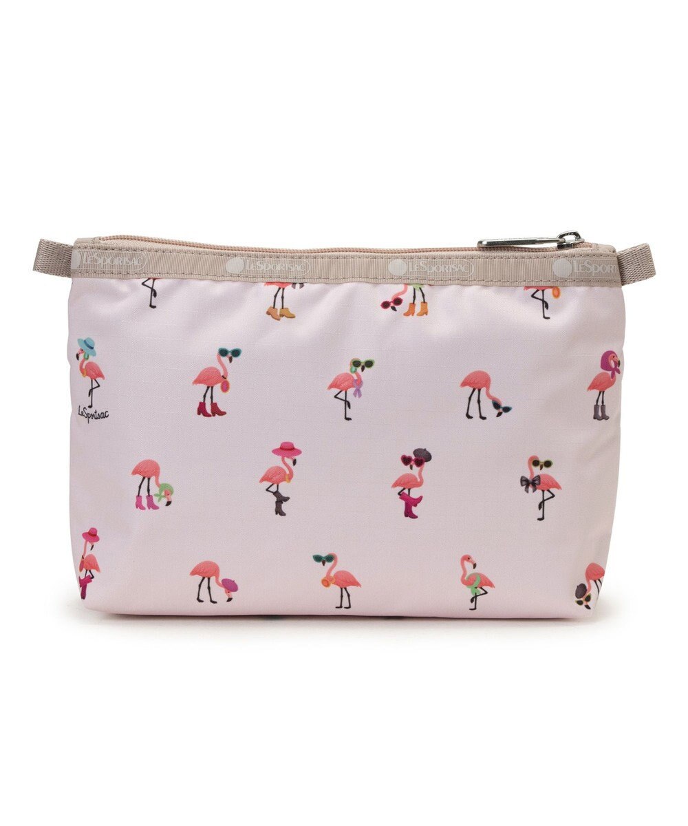 LeSportsac COSMETIC CLUTCH/フラミンゴパーティー 