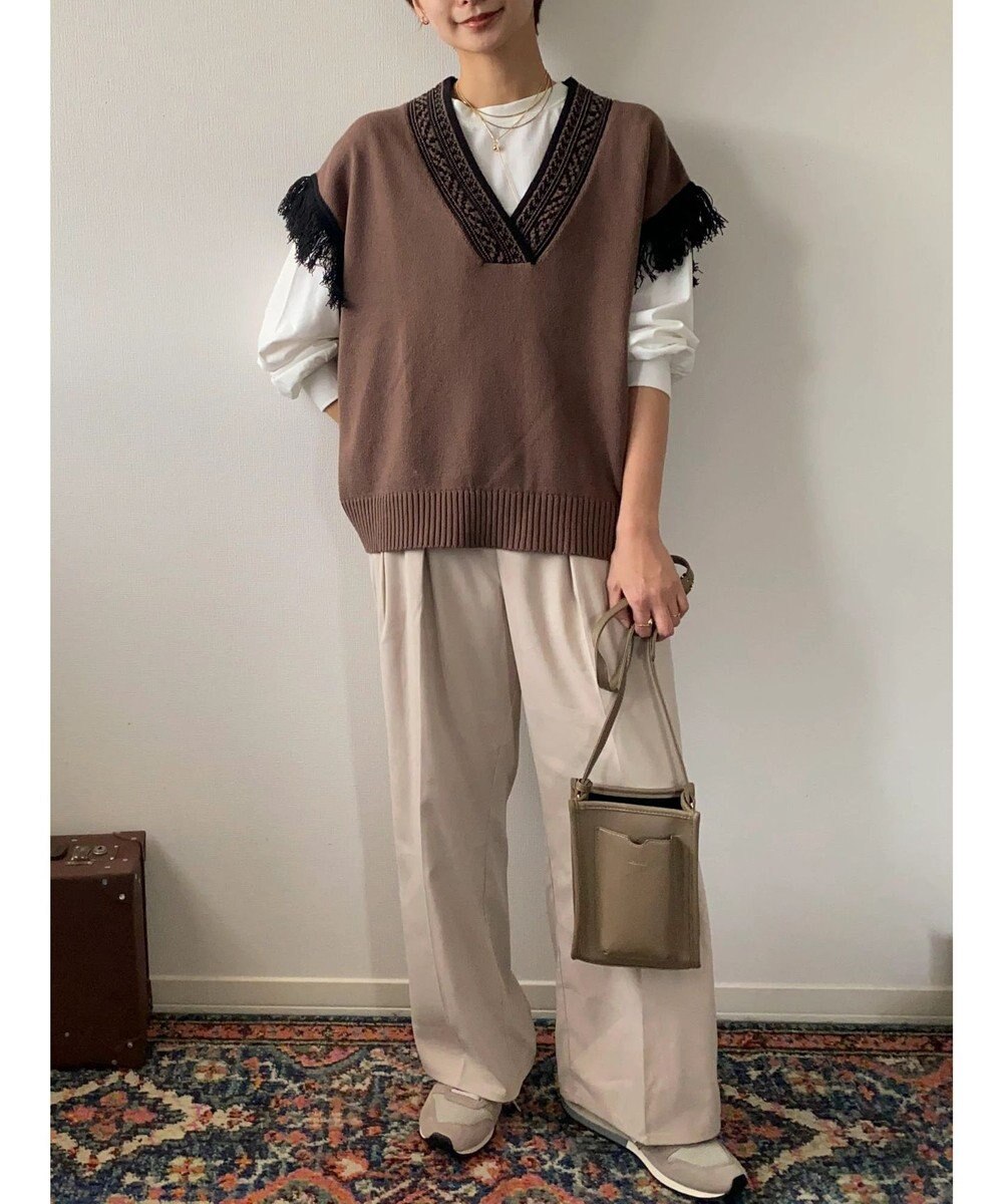 Green Parks フリンジベスト 