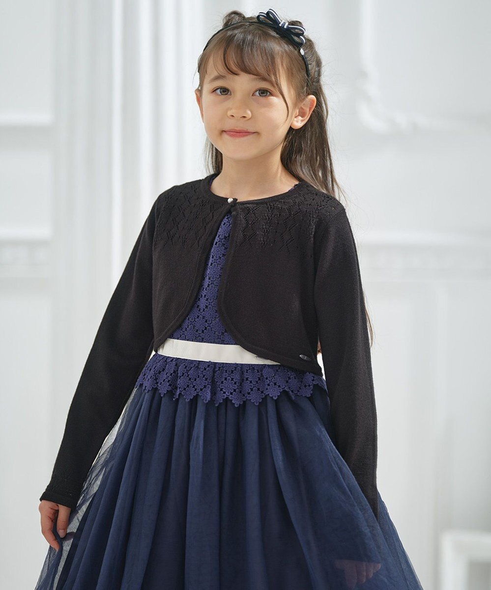 組曲 KIDS 【110-140㎝】レーシー ボレロ 