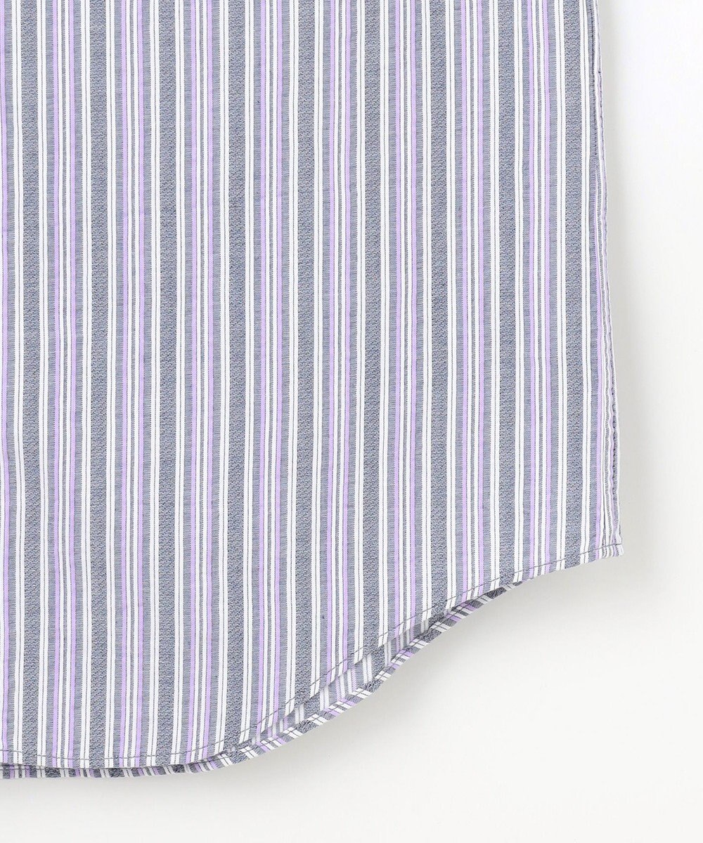 JOSEPH ABBOUD 【オーガニックコットン使用】 オーガニックコードストライプ シャツ 