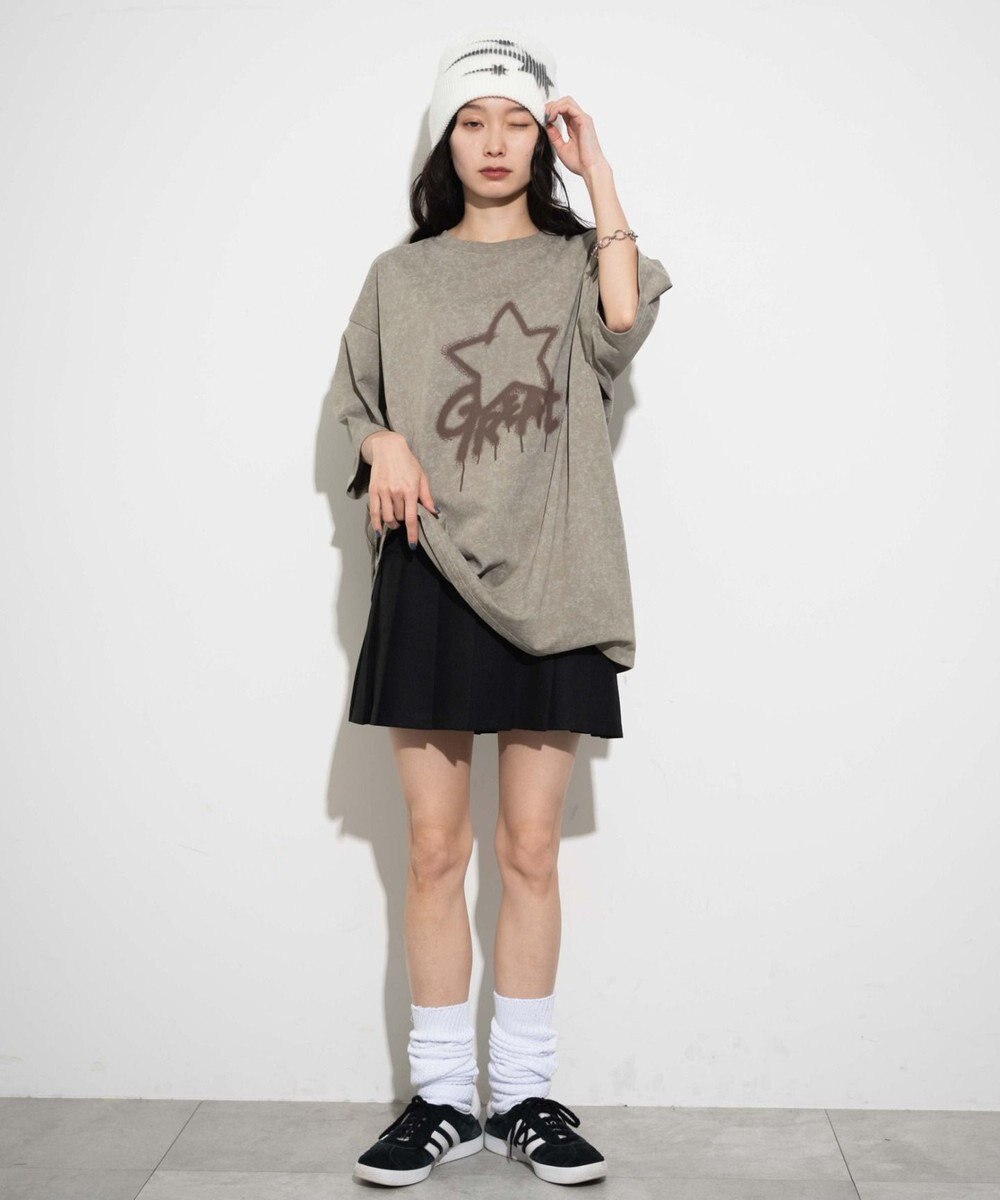 WEGO 【ユニセックス着用ITEM】スノーダイグラフィックT 