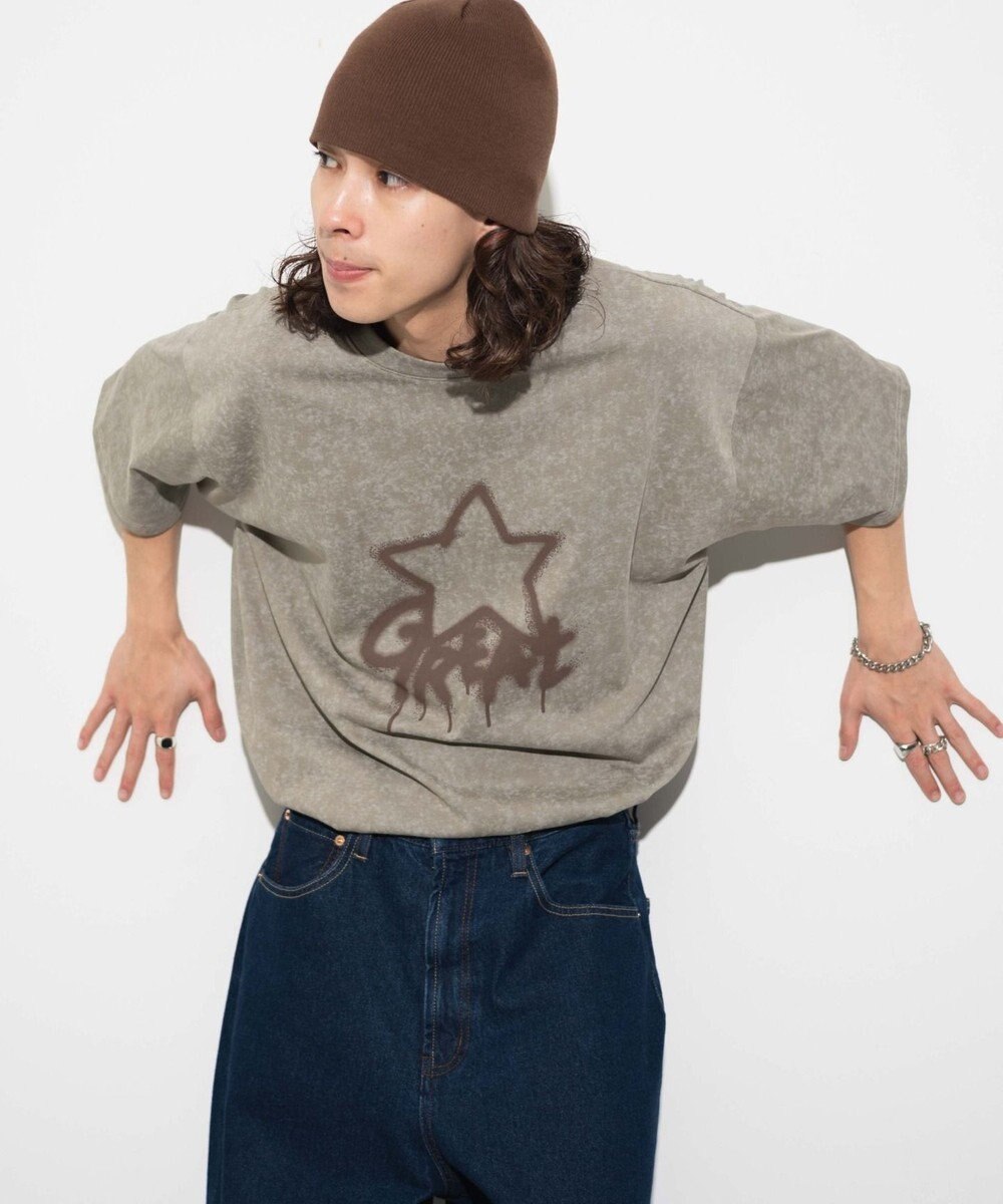 WEGO 【ユニセックス着用ITEM】スノーダイグラフィックT 