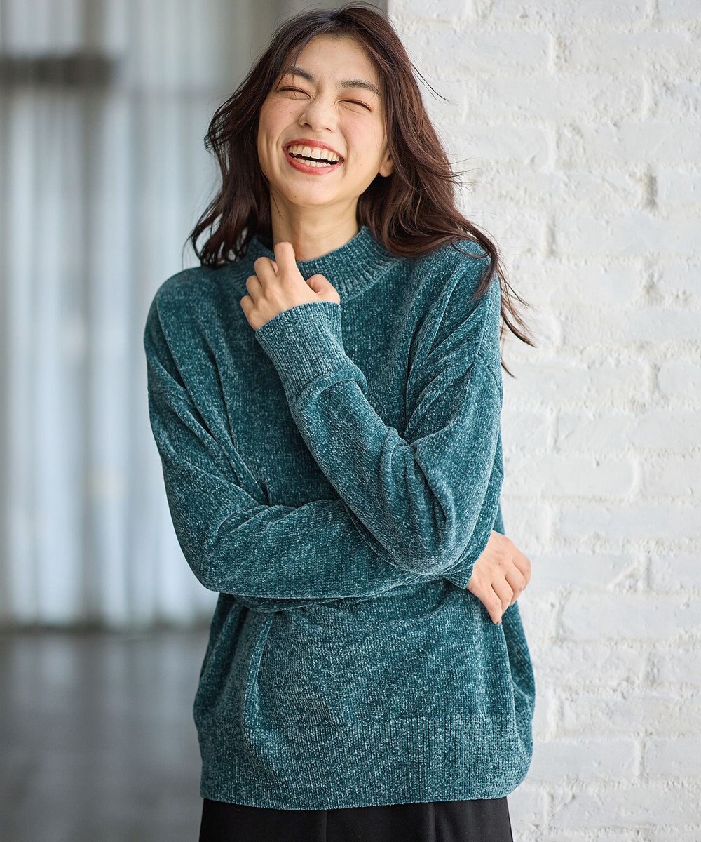 ANY モールニットプルオーバー 