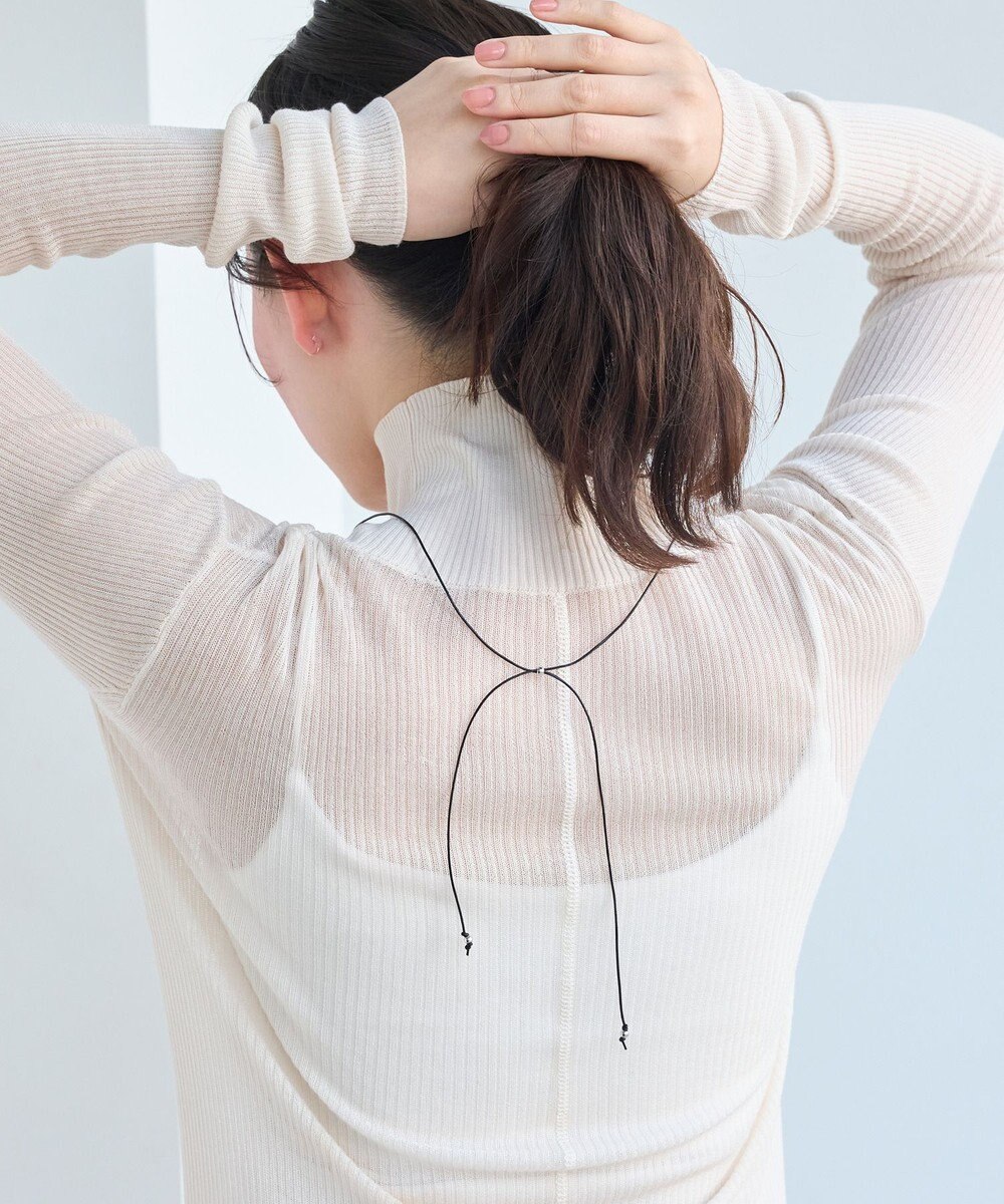 Phoebe プランプハートコードチョーカーネックレス 