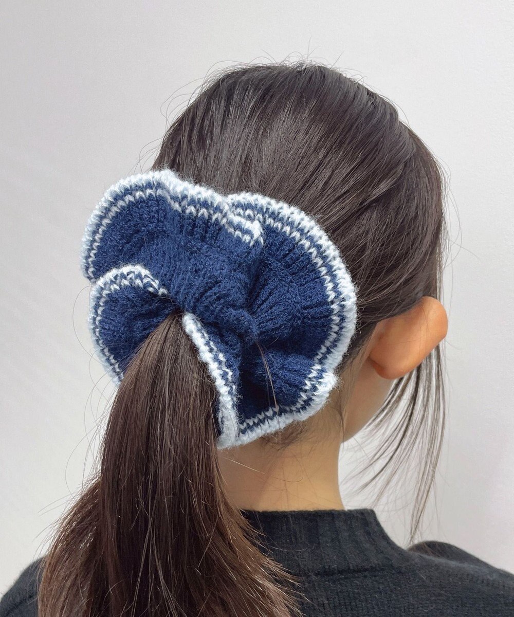 WEGO Lパイピングニットシュシュ 