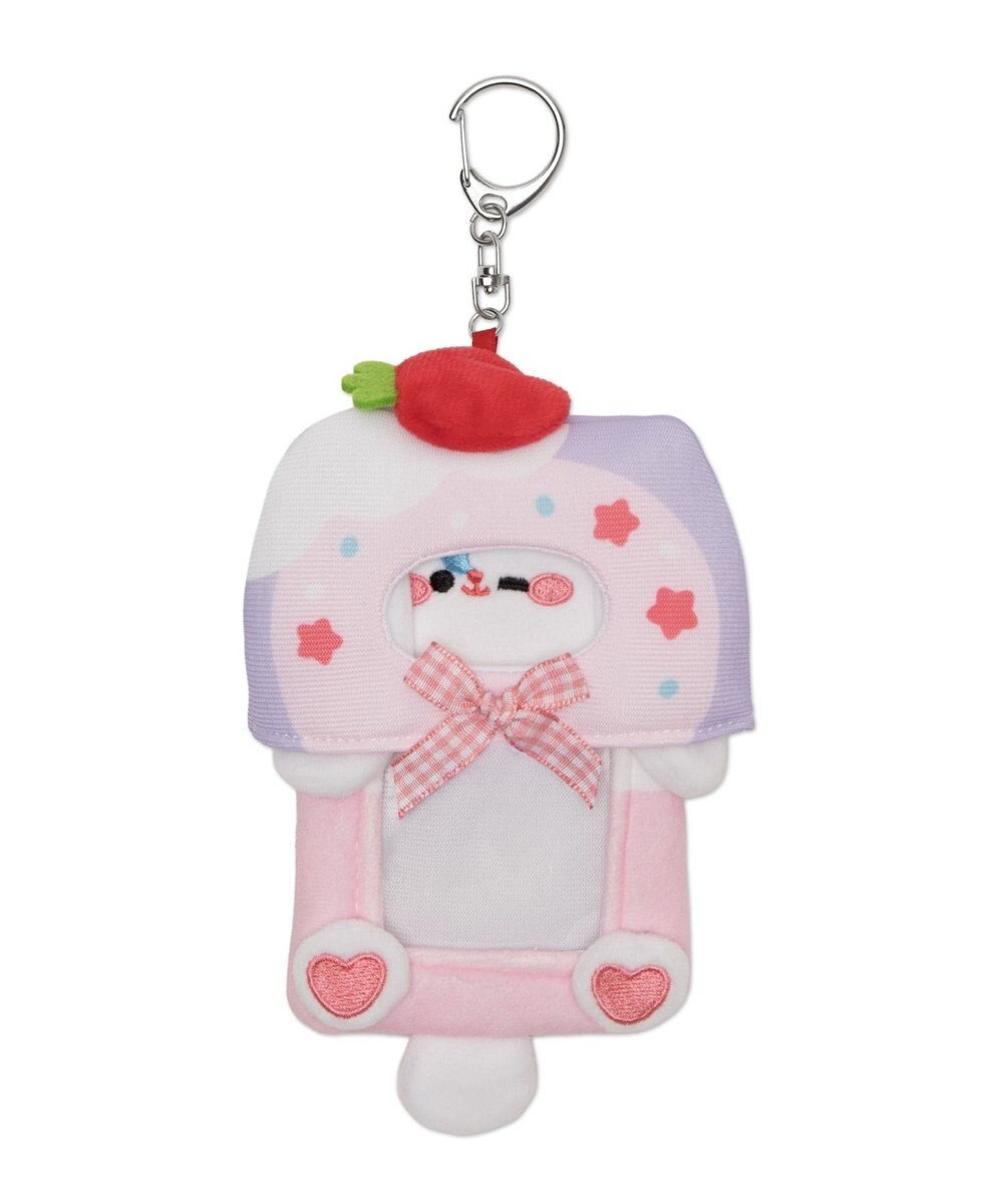 WEGO もぐもぐフードアニマルカードホルダーリールキーホルダー 