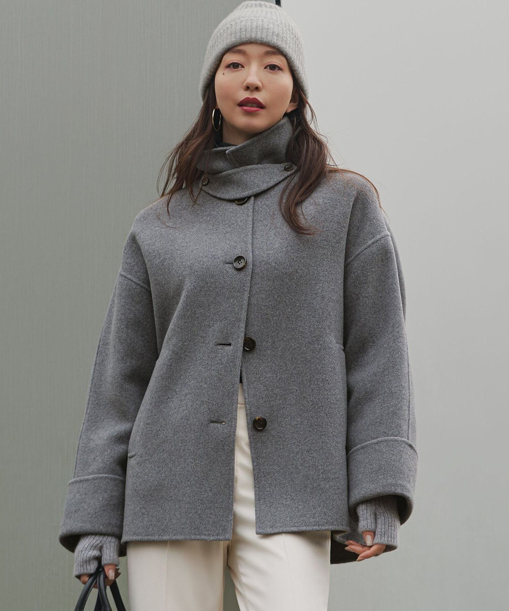 23区 L 【VERY掲載】MANTECOPure リバー ステンカラーコート 