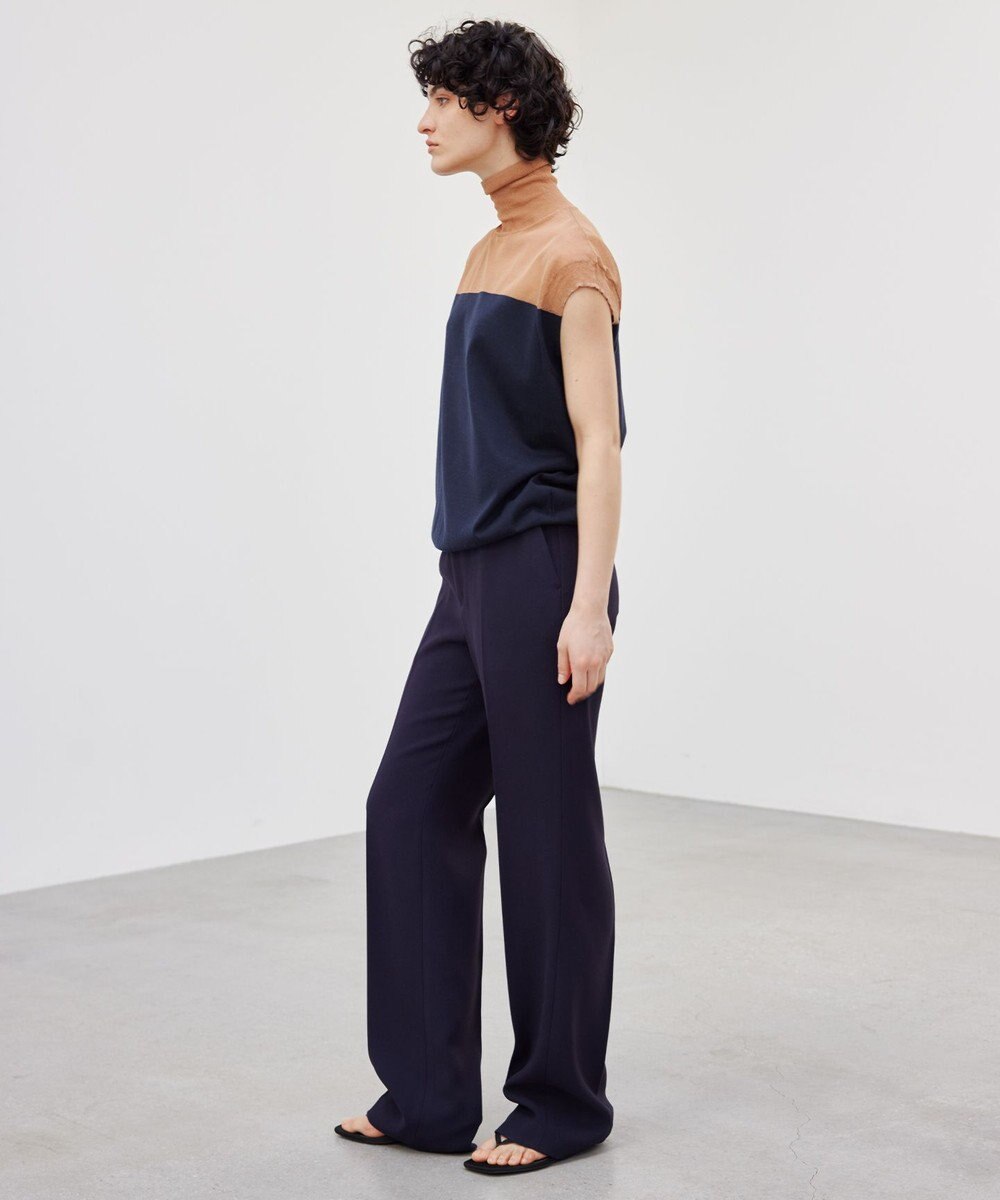 BEIGE， 【洗える】CARNOT / バイカラーニット 