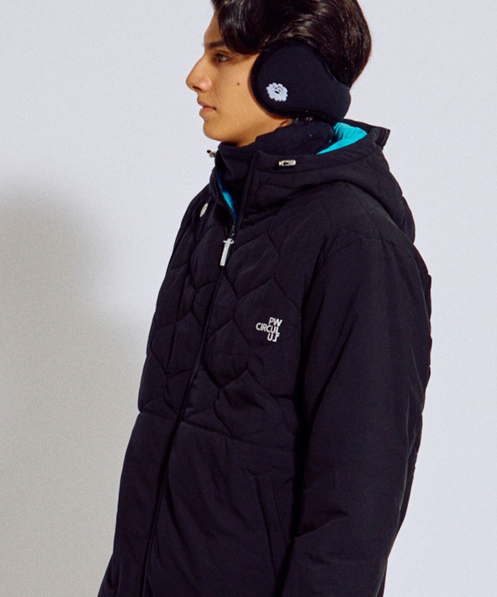 PW CIRCULUS 【撥水加工 / ストレッチ】【MEN】キルティング中綿ブルゾン ゴルフ 