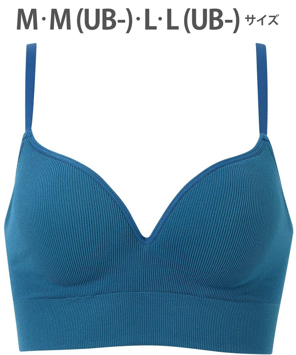 WACOAL ノンワイヤーブラ 【GOCOCi ゴコチ】 ぴったりフィット アンダー部分のズレを軽減 洗濯機洗い可能(ネット使用) ブラトップ レディース ハーフトップ CGG255 /ワコール 