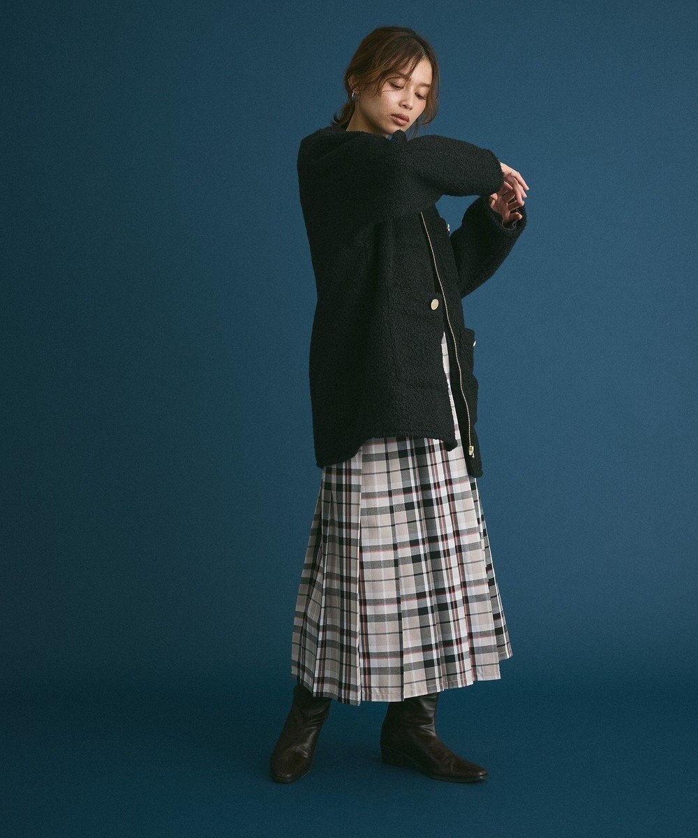 Green Parks ノーカラーＺＩＰジャコット 