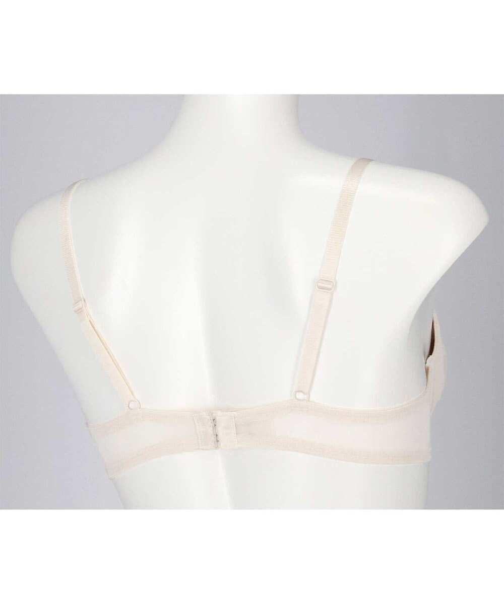 une nana cool 胸もとフィットをリボンでキープ リボンブラ 