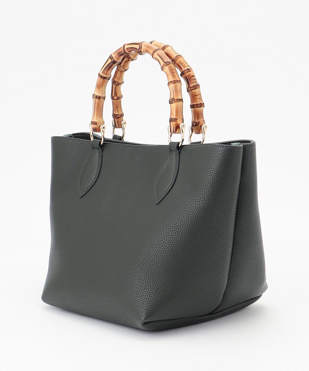 23区 バンブーハンドルトートバッグ 