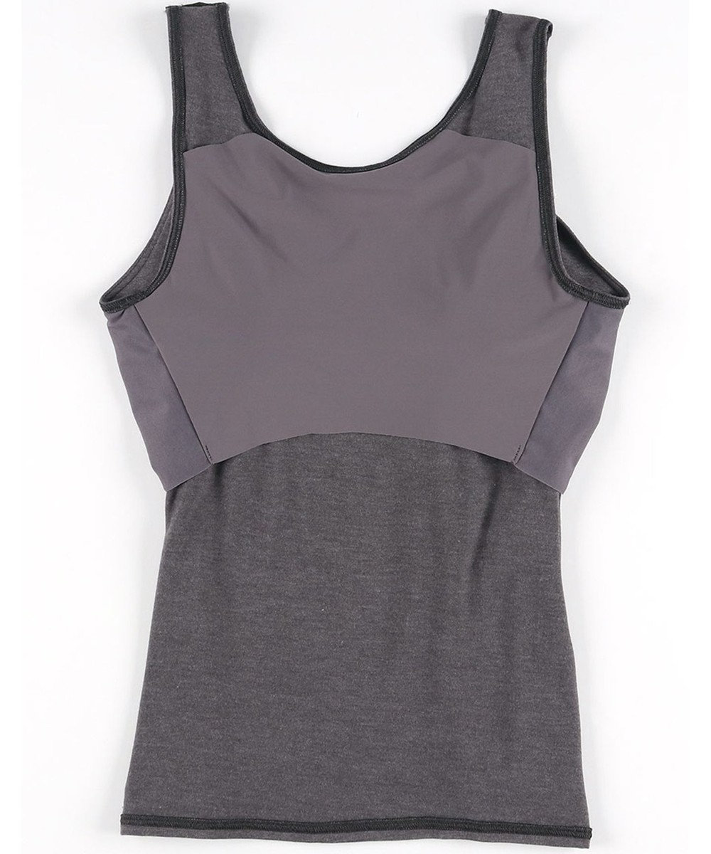 Wing カップ付きインナー あったか素材 ラク きれいなバストシルエット 【シンクロブラトップ】 ノースリーブ タンクトップ 秋 冬 ET1165 ウイング／ワコール 