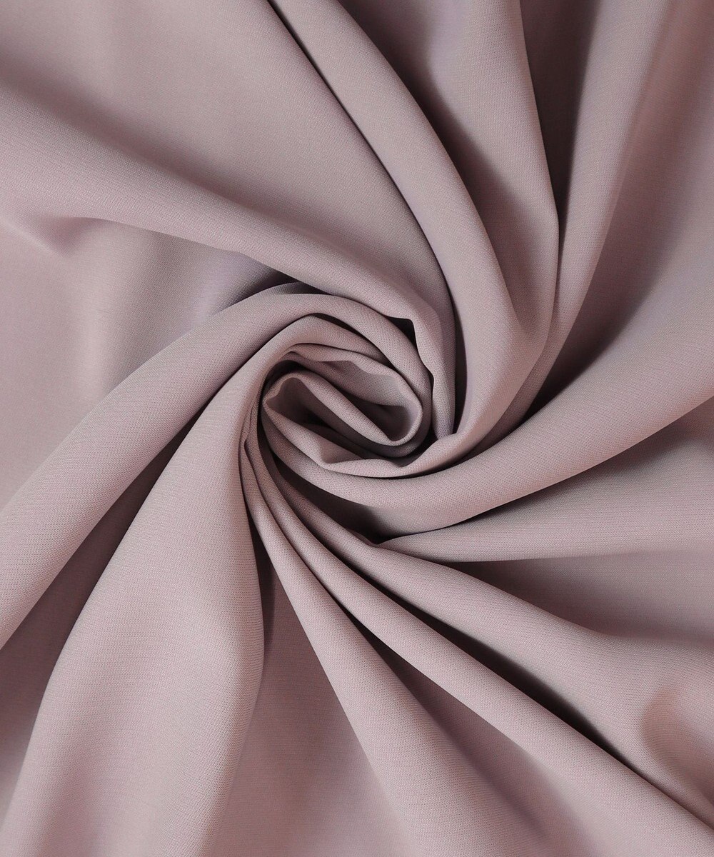 Tiaclasse 【洗える】タックフレアパール付き袖チュニックブラウス 