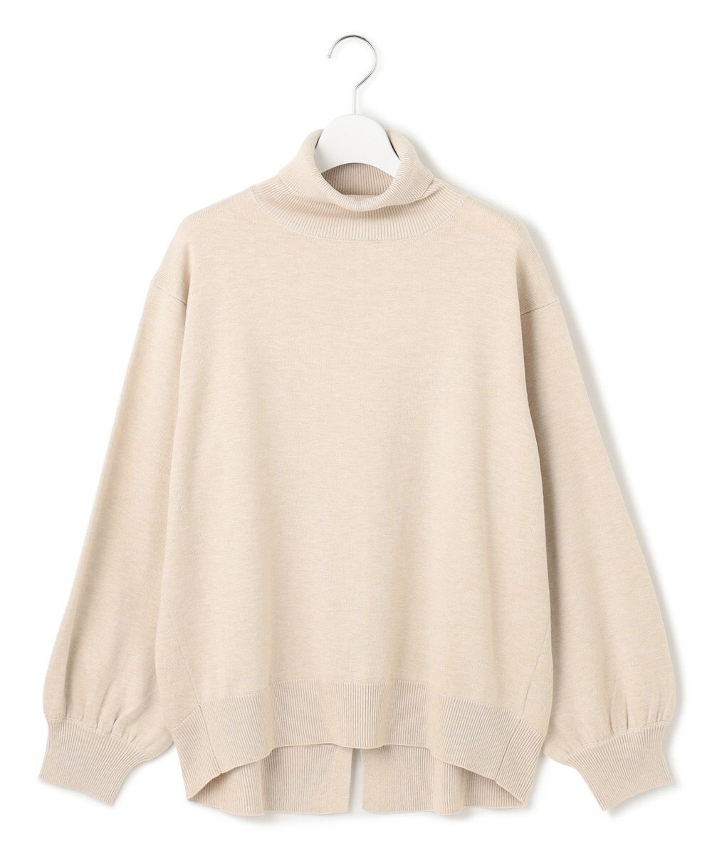 J.PRESS YORK STREET 【WOMEN】ANTI PILLING WOOL ロールネックニット 