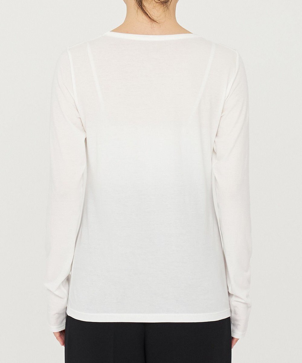 uncrave アルビニスタシフォン ボートネック カットソー（uncrave STANDARD） 