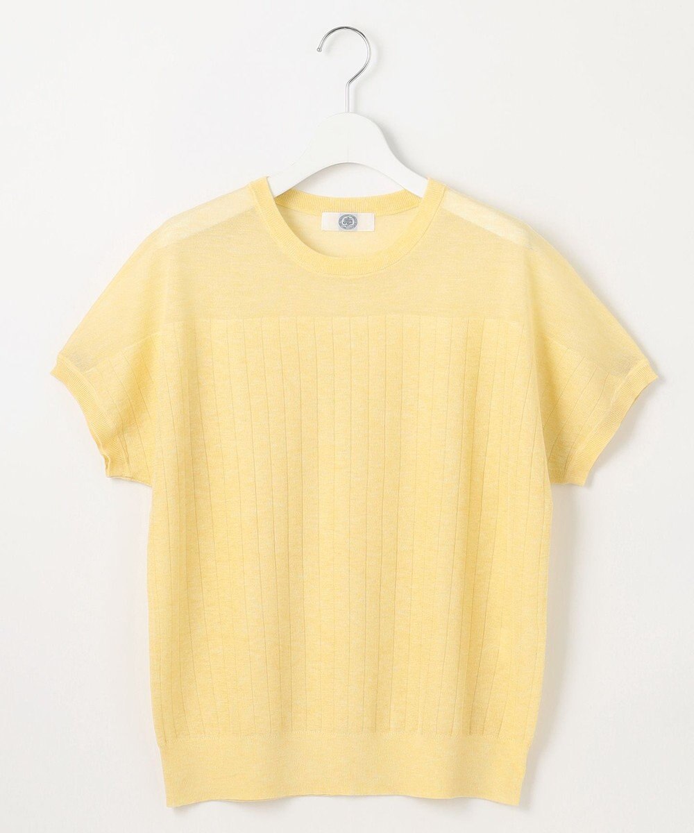 J.PRESS LADIES L 【WEB限定カラーあり・洗える】Vis/Peスパーク ストライプ ニット 