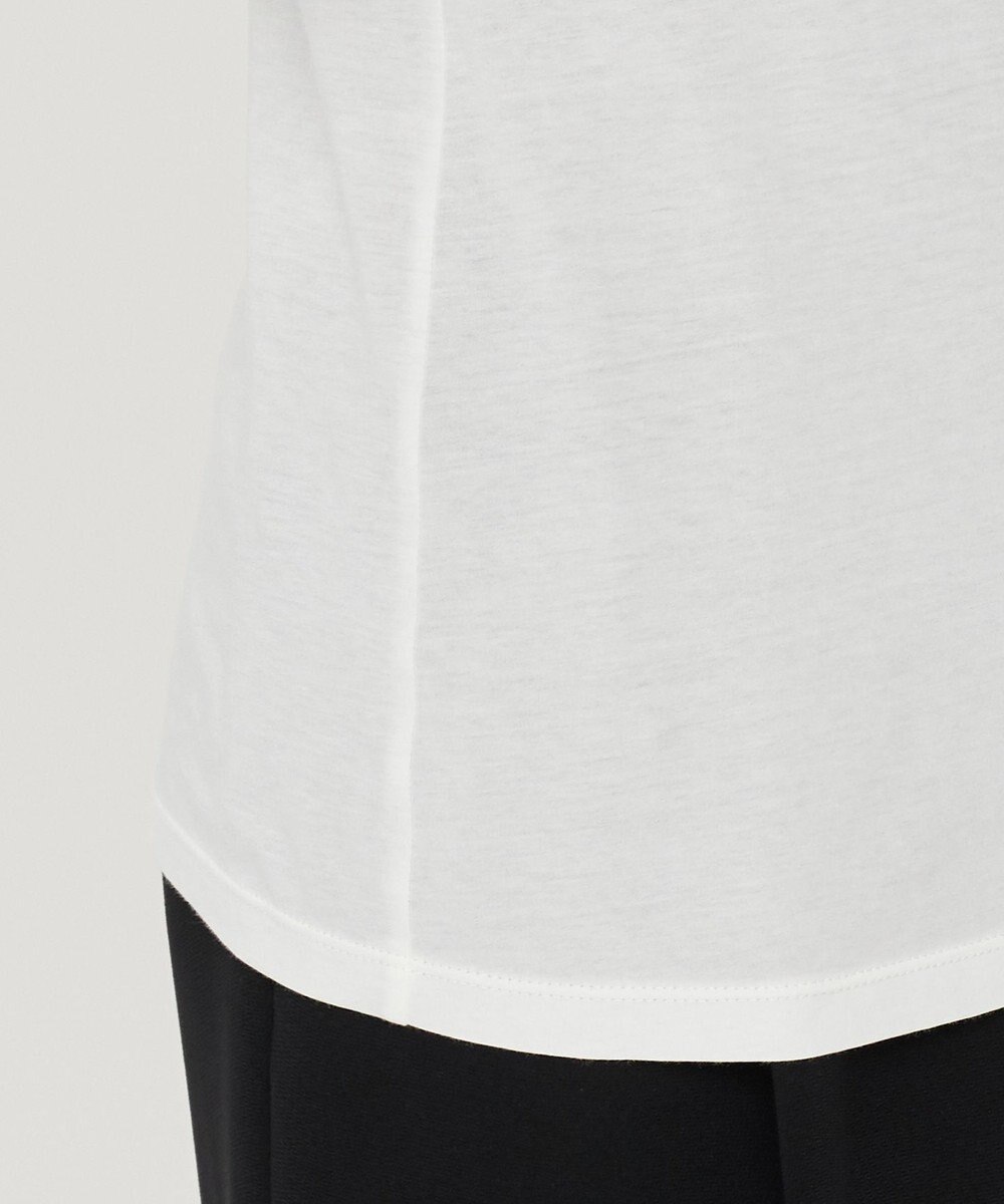 uncrave アルビニスタシフォン ボートネック カットソー（uncrave STANDARD） 