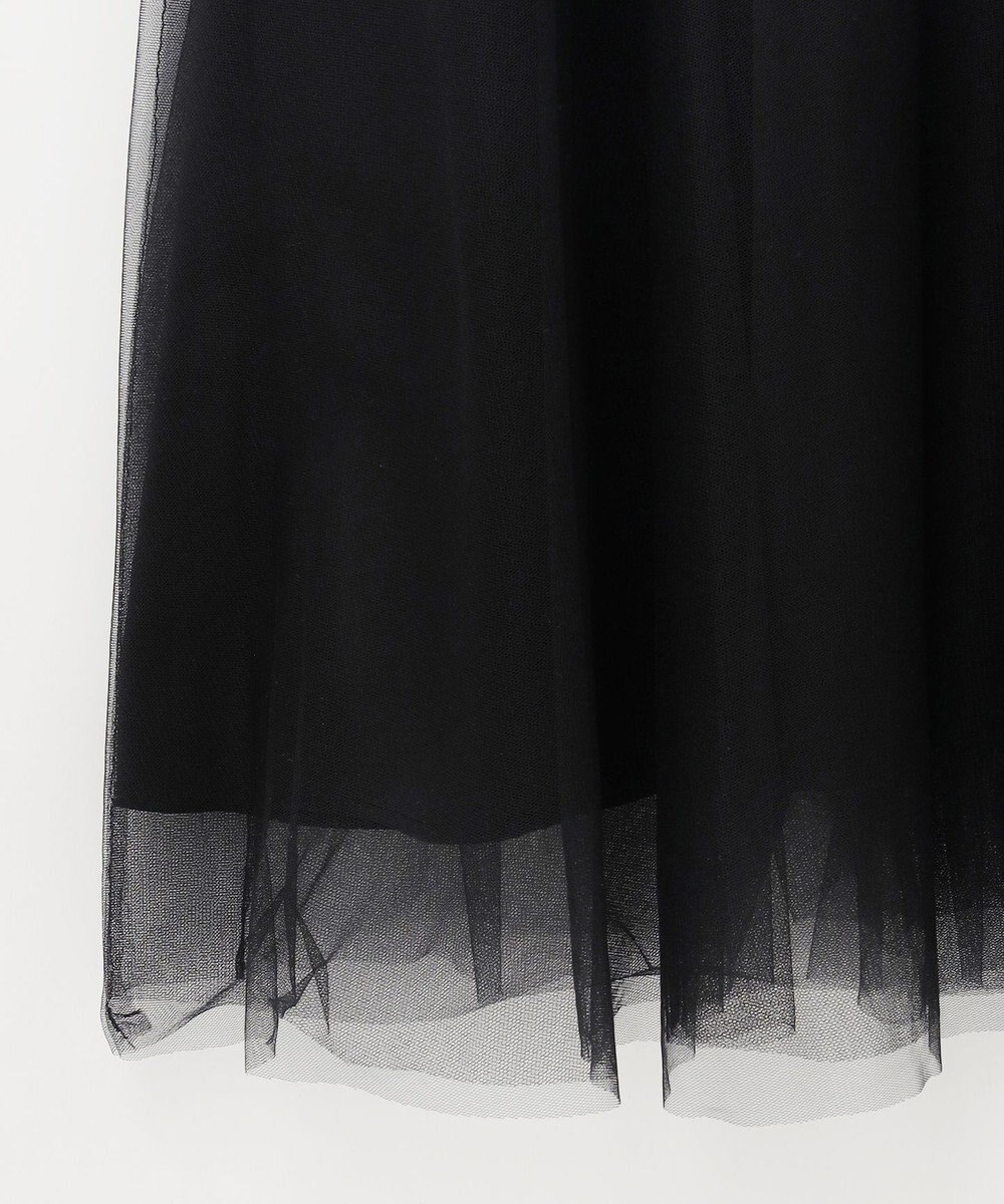 GRACE CONTINENTAL チュールドレープドレス 