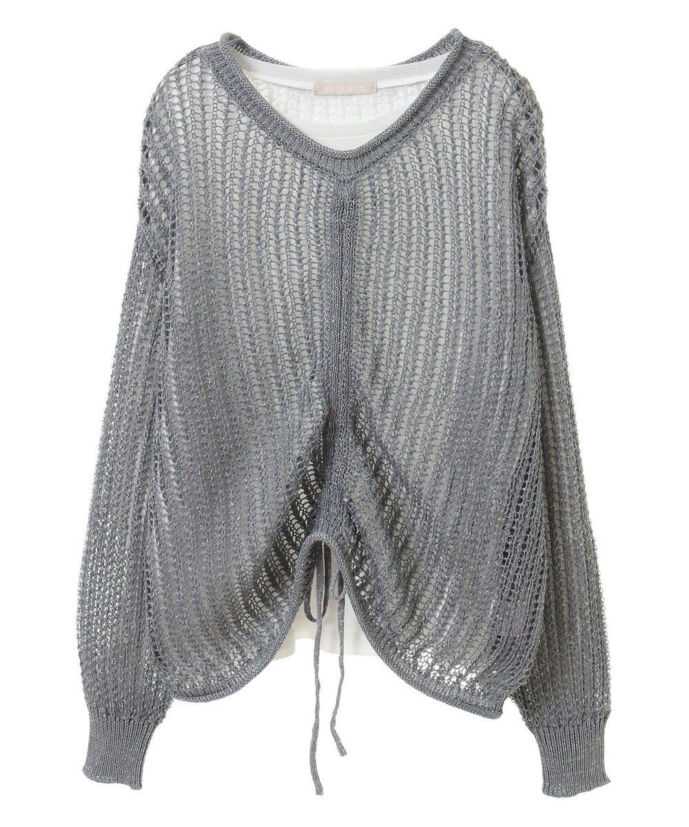 Green Parks ＳＥＴ２点２ｗａｙシャーリングニット＋インナー 