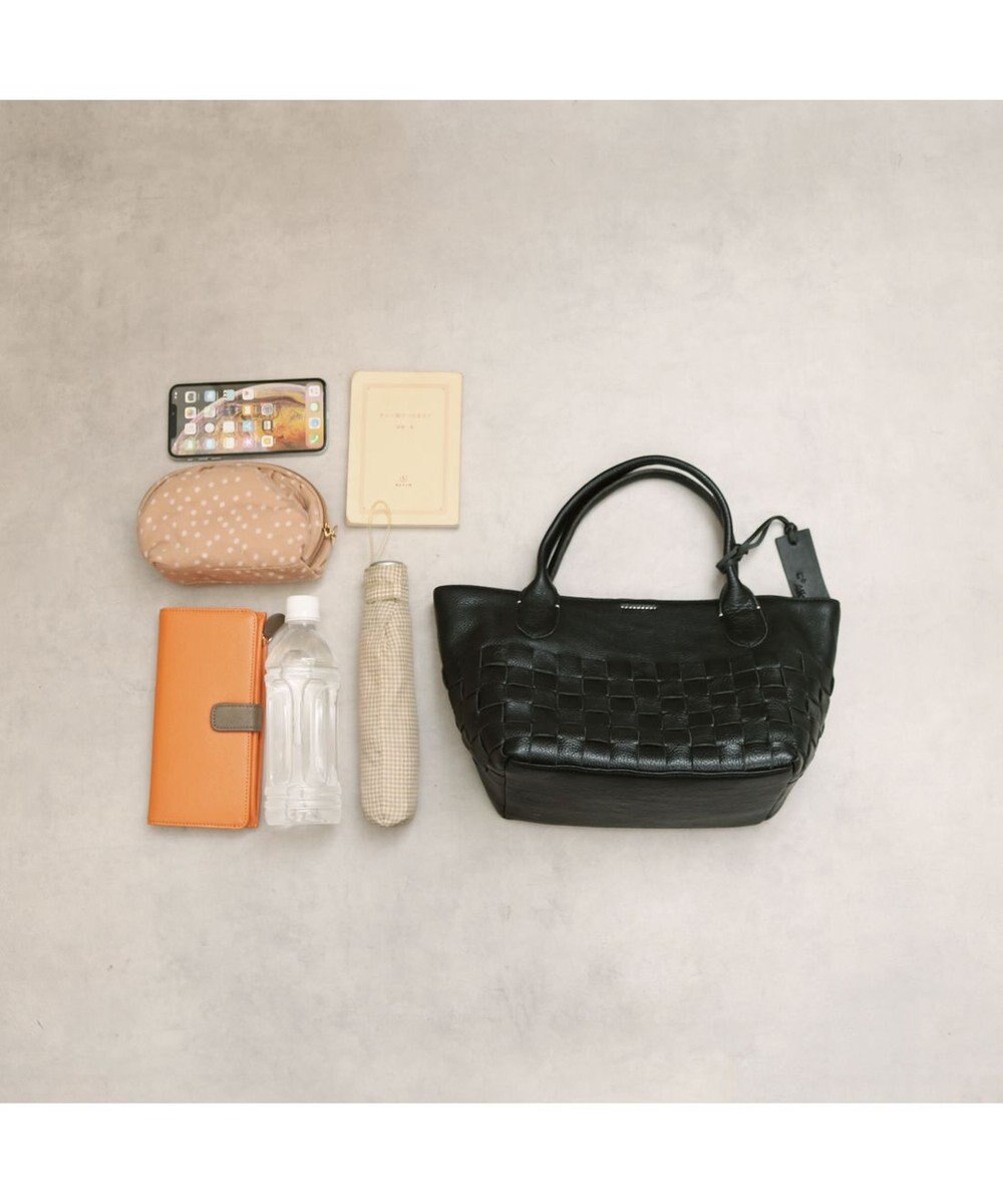 UNBILLION アトランタ ATLANTA / 牛革メッシュ手提げトート 