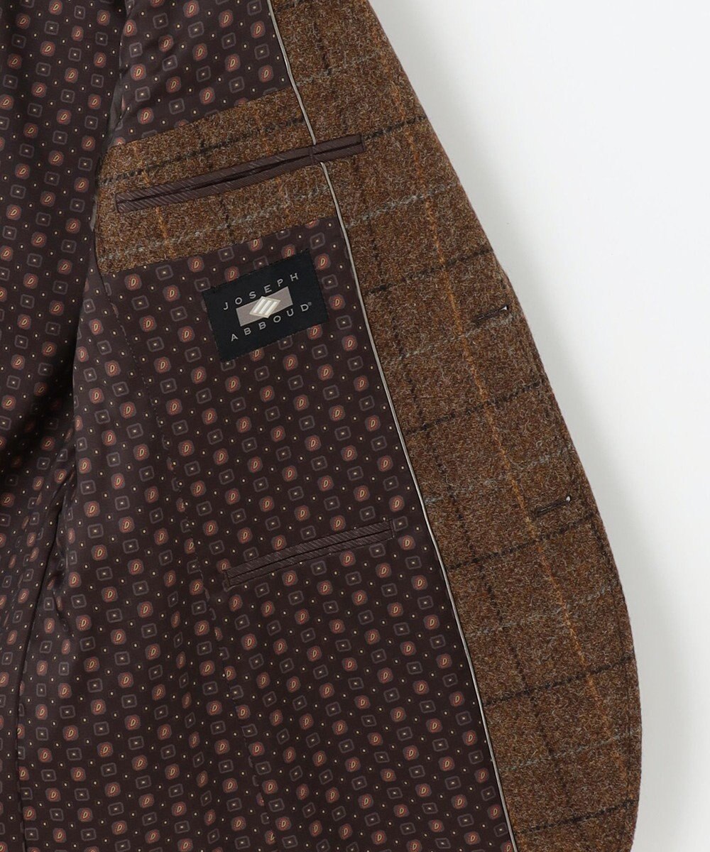 JOSEPH ABBOUD 【ツィード/UKファブリック】 ツイード　ウィンドーベン ジャケット 