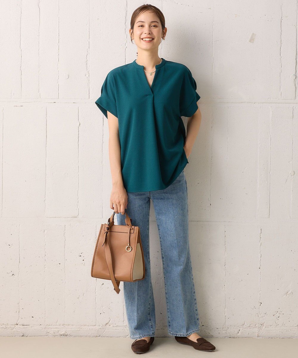 組曲 S 【WEB限定】ライトジョーゼットスキッパー ブラウス 