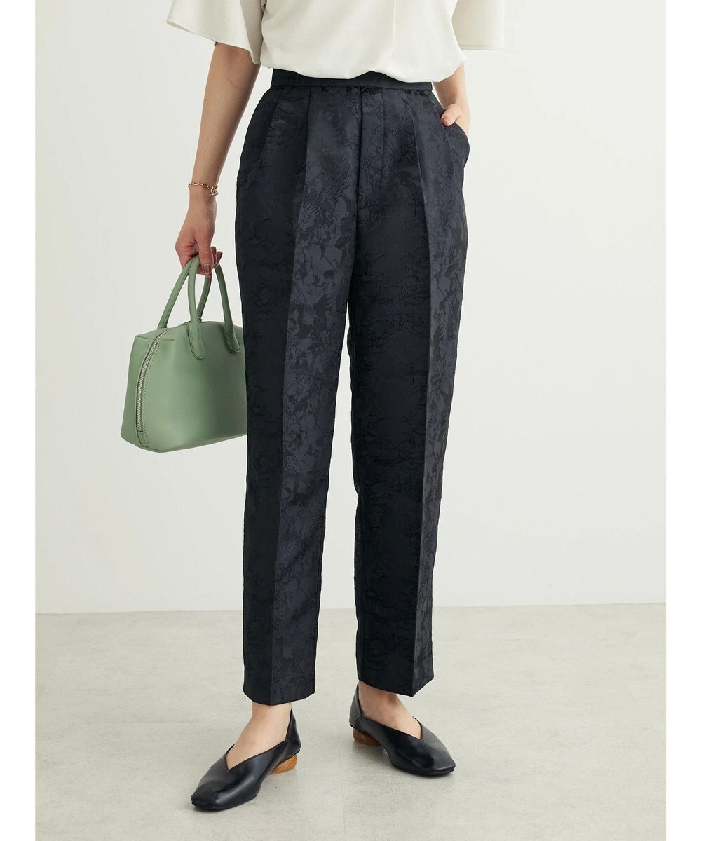 Green Parks Ｂ．ジャガードタックパンツ 