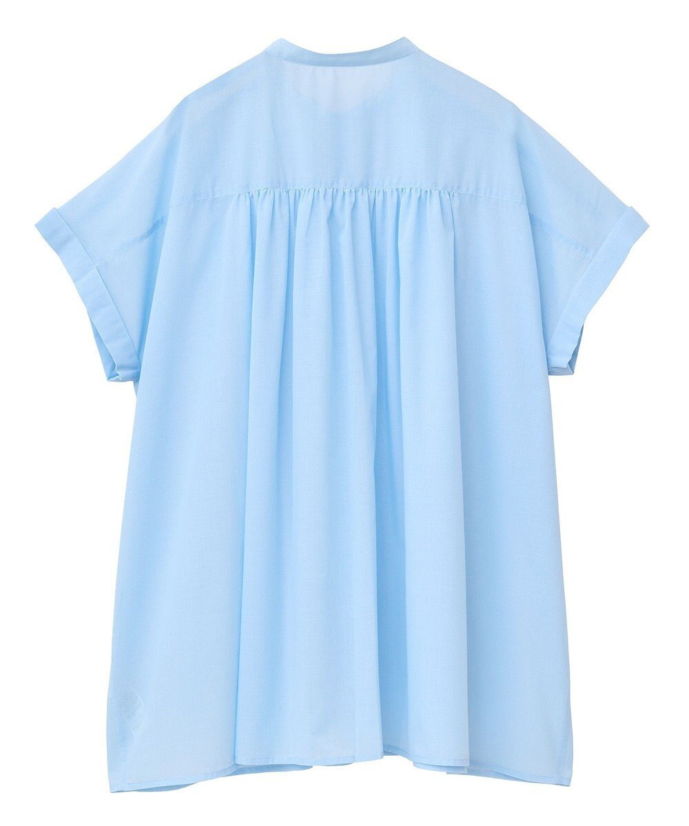 AMERICAN HOLIC イージーケア 接触冷感フレンチスリーブギャザーシャツ 