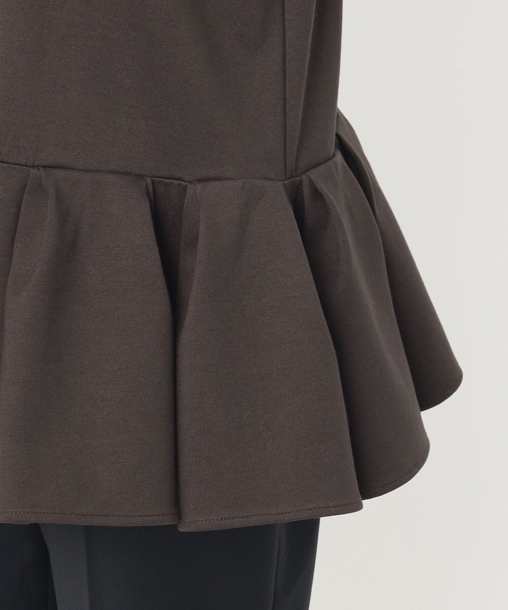 23区 L 【R(アール)】プレミアムコットンジャージー ペプラムカットソー 