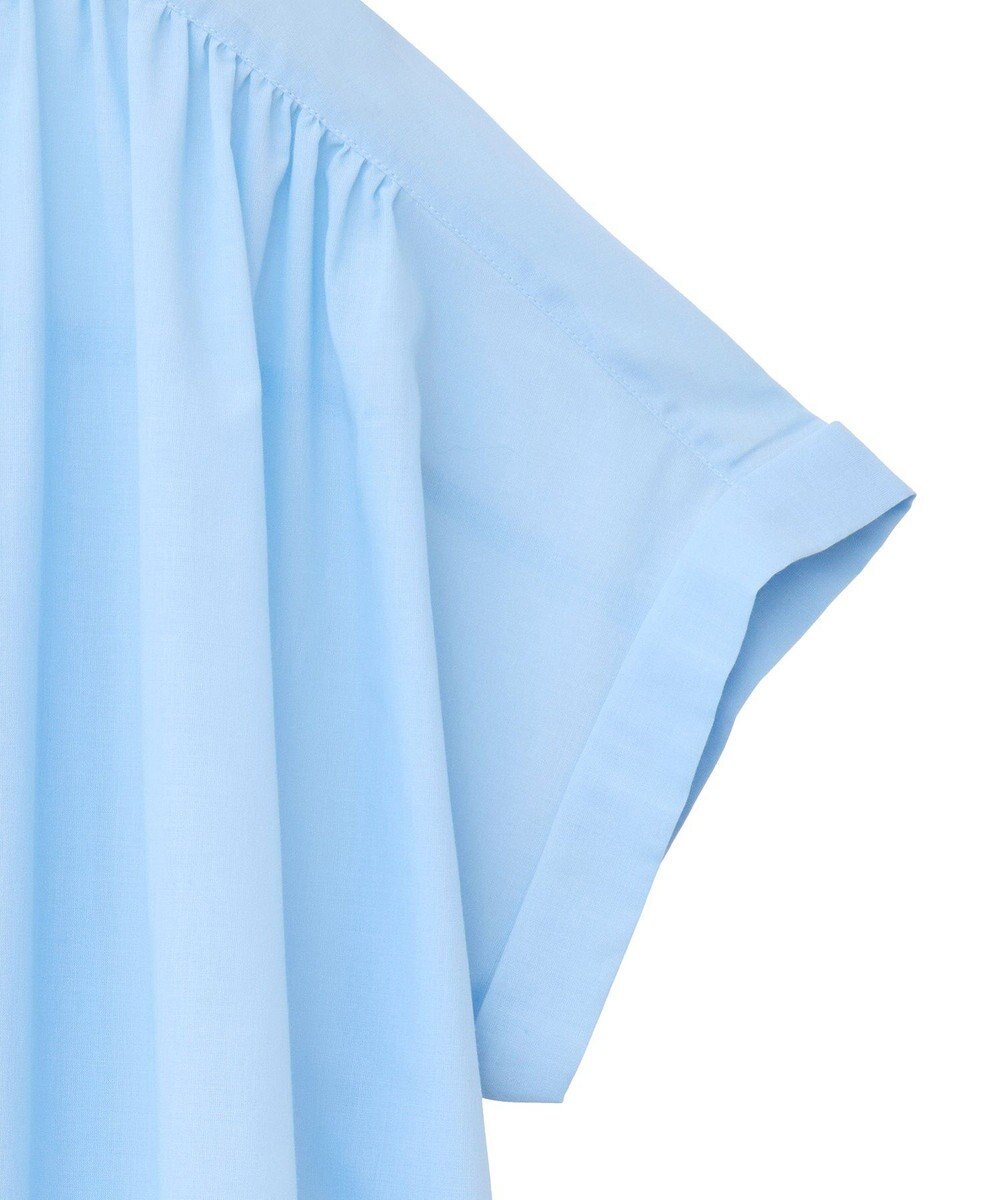 AMERICAN HOLIC イージーケア 接触冷感フレンチスリーブギャザーシャツ 