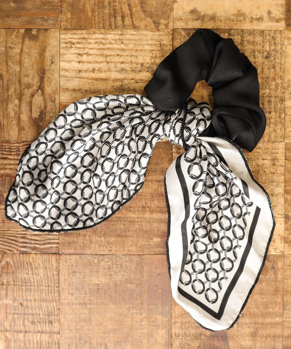 Tiaclasse 【2type】スカーフ柄シュシュ 