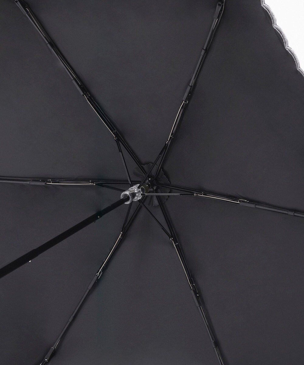 MOONBAT 【一級遮光/晴雨兼用日傘】ランバン オン ブルー (LANVIN en Blue)  折りたたみ日傘 フラワーグリッター 