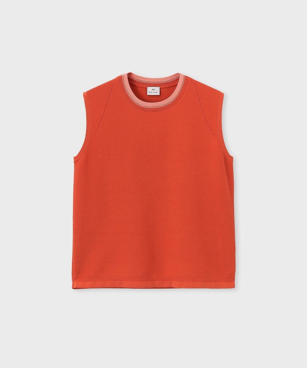Paul Smith コントラストトリム ノースリーブニット 