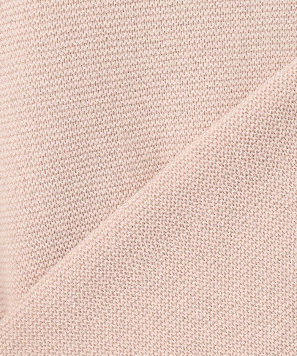 組曲 S 【WEB限定】コットンポリエステル5分袖リラクシー ニット 