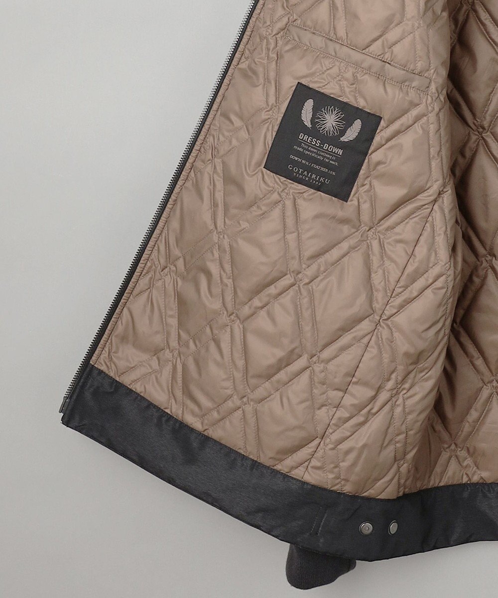 GOTAIRIKU MA-1ダウンブルゾン付【仕事で着用可】ミリタリー 3WAYフーデットパーカー 