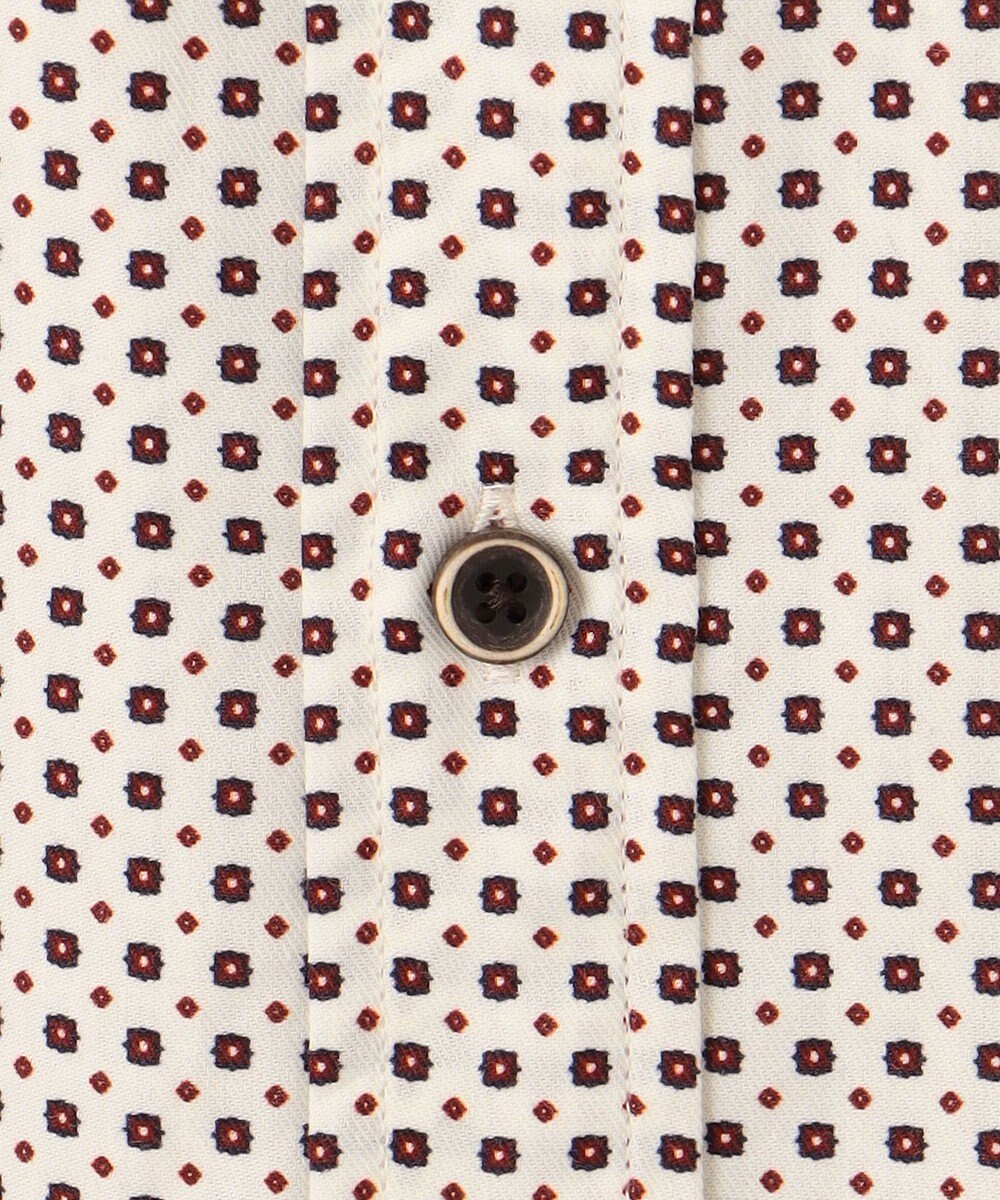 JOSEPH ABBOUD 【サスティナブル素材】小紋プリント シャツ 