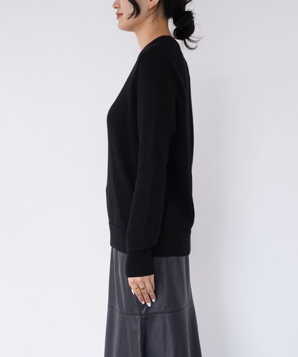 TOQUE 〈高垣麗子さんコラボ〉【ユニセックス】ベビーアルパカラグランニット 