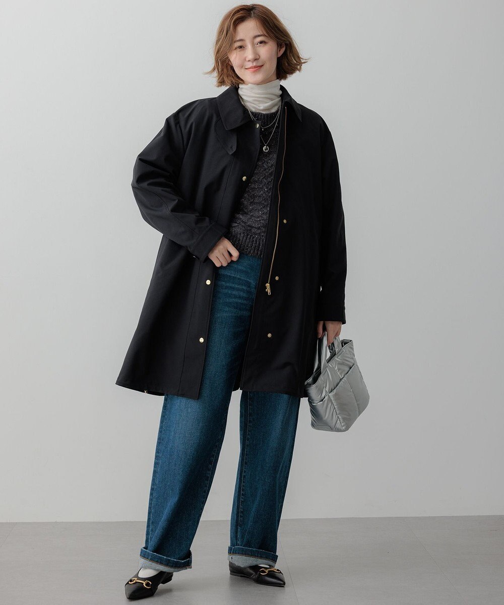 23区 S 【Oggi1月号/CLASSY.11月号掲載】スムージーコットン タートルネック ニット 