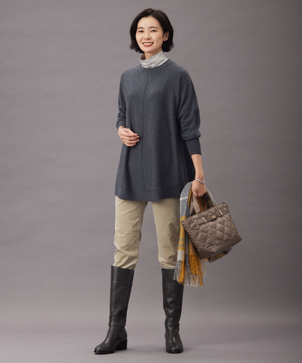 J.PRESS LADIES 【洗える】21ウェルコーデュロイ ストレッチ パンツ 