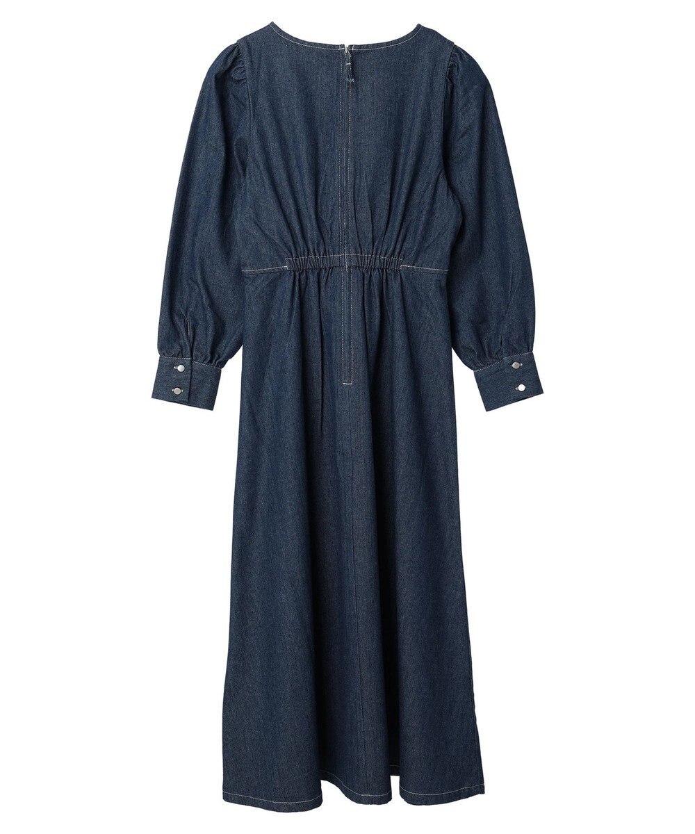 Green Parks ・ＥＬＥＮＣＡＲＥ　ＤＵＥウエストタックデニムワンピース 