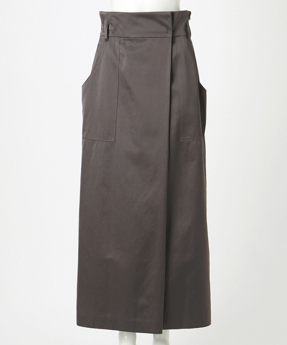 23区 【GOLD LABEL】コンパクトコットン ラップスカート 